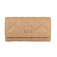 ELLE BAG QUITING WALLET กระเป๋าสตางค์ หนังวัวแท้ EWW163