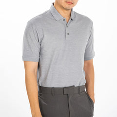 era-won เสื้อโปโลแขนสั้น ทรงสลิม Polo Golf Alway Fresh สี GREY