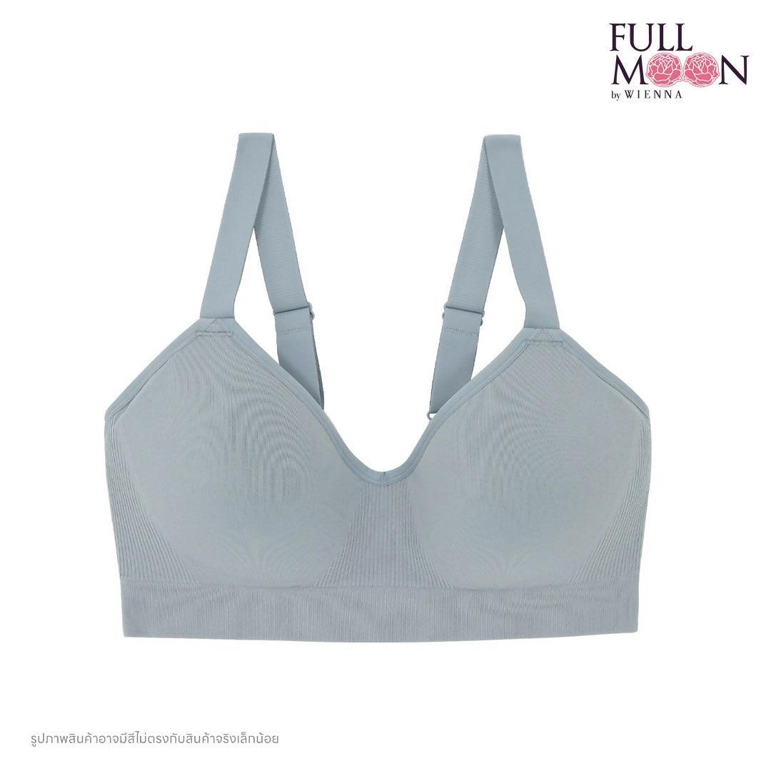 WIENNA SMARTSIZE-FULL MOON BRA สำหรับสาว cup D ขึ้นไป ด้วยผ้าทอเส้นใยคุณภาพสูงจากกระบวนการรีไซเคิลไนล่อน รุ่น NB45405 - BigxShow