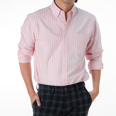 era-won เสื้อเชิ้ต รุ่น Oxford shirt Mercerizing สี PINK DEMON