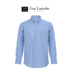 Guy Laroche เสื้อเชิ้ตคอปกสีพื้น Slim fit รุ่นขายดี มีให้เลือก 4 สี (BAB6200P3)