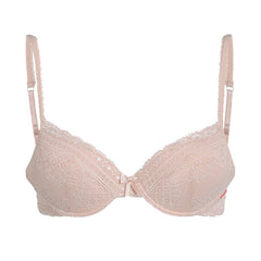 Elle Lingerie Moulded Bra บรามีโครง แต่งลูกไม้ - LB7533