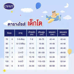 ENFANT อองฟองต์ ชุดกระโปรงแขนระบาย คอลเลกชั่น เต่าทะเล พิมพ์ลายเต่ามะเฟือง ผ้าคอตตอนผสมผ้าซาติน สำหรับเด็กอายุ 6 เดือน - 8 ปี สีกรมท่า