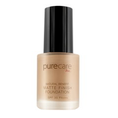 BSC Pure Care (บีเอสซี เพียวแคร์) NATURAL BENEFIT MATTE FINISH FOUNDATION SFP35 PA+++ 30ML