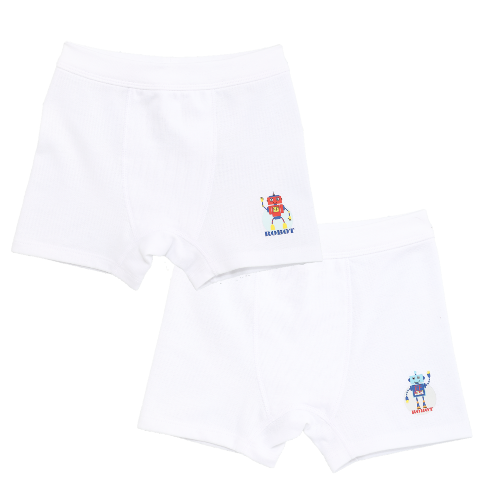 Enfant (อองฟองต์) กางเกงใน Boxer เด็กชาย อองฟองต์ แพ็ค 2 ตัว คละแบบ ไซซ์ XS-XL