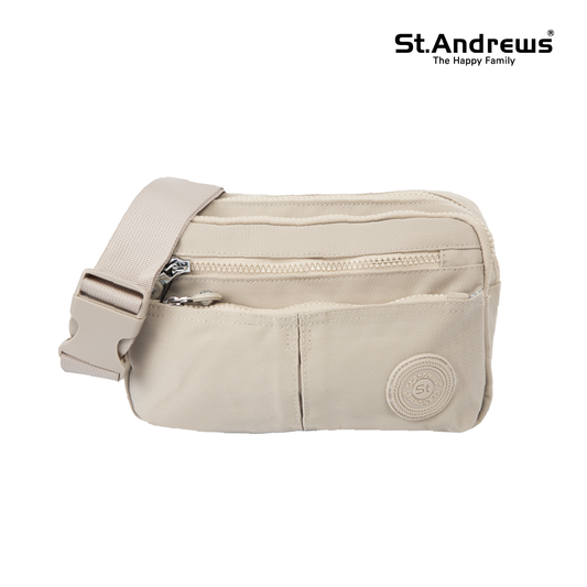 St.Andrews กระเป๋าผู้หญิง คาดอก/คาดเอว รุ่น SSH0028 - สีเบจ