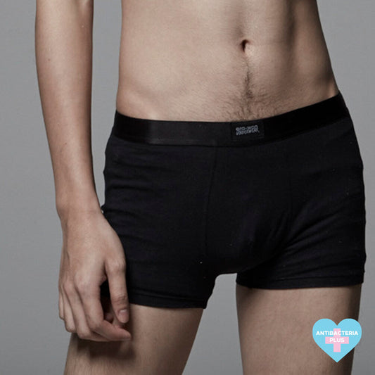 era-won กางเกงในไข่สะอาด Zinc Plus Anti-bacteria Underwear Trunks สี Black (1 แพ็ก มี 2 ตัว)