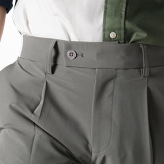 era-won กางเกงขายาว เอวยางยืด รุ่น GOLF FABRIC PANTS (065V9) สี Grey