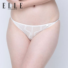 ELLE lingerie กางเกงชั้นในรูปแบบ SEXY LOWRISE ตกแต่งลูกไม้ - LU5725