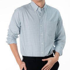 era-won เสื้อเชิ้ต รุ่น Oxford shirt Mercerizing สี REPUBLIC OF CHECK