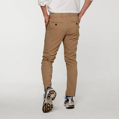 era-won กางเกงขายาว ทรง Cropped pants รุ่น Luxury details สี Beige