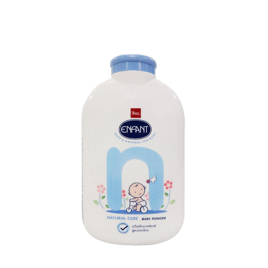 ENFANT (อองฟองต์) Organic Moisture Nature ออร์แกนิก มอยซ์เจอร์ แป้งอองฟองต์สูตร สีฟ้า 200 g.