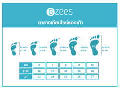 NATURALIZER IMPORT SHOES รองเท้า 'BZEES' รุ่น Poppy Seed [NIS07]