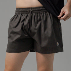 era-won กางเกงขาสั้น รุ่น Shorts Trunk (Unisex) สี Brown