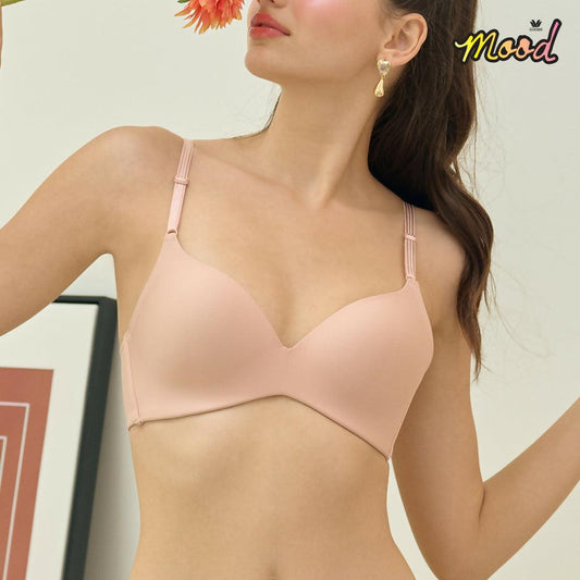 Wacoal Mood Buddy Bra Smart Size บราพับได้ พกได้ทุกที่ รุ่น MM1Y05 - BigxShow