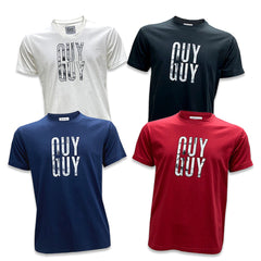 Guy Laroche เสื้อยืดสกรีนลาย GUYGUY เนื้อผ้า Cotton100% มีให้เลือก4สี (DKT6200P3)