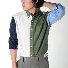 era-won Premium Quality เสื้อเชิ้ต คอปก Dress shirt Regular Shirt แขนยาว สี Multi-colors 09