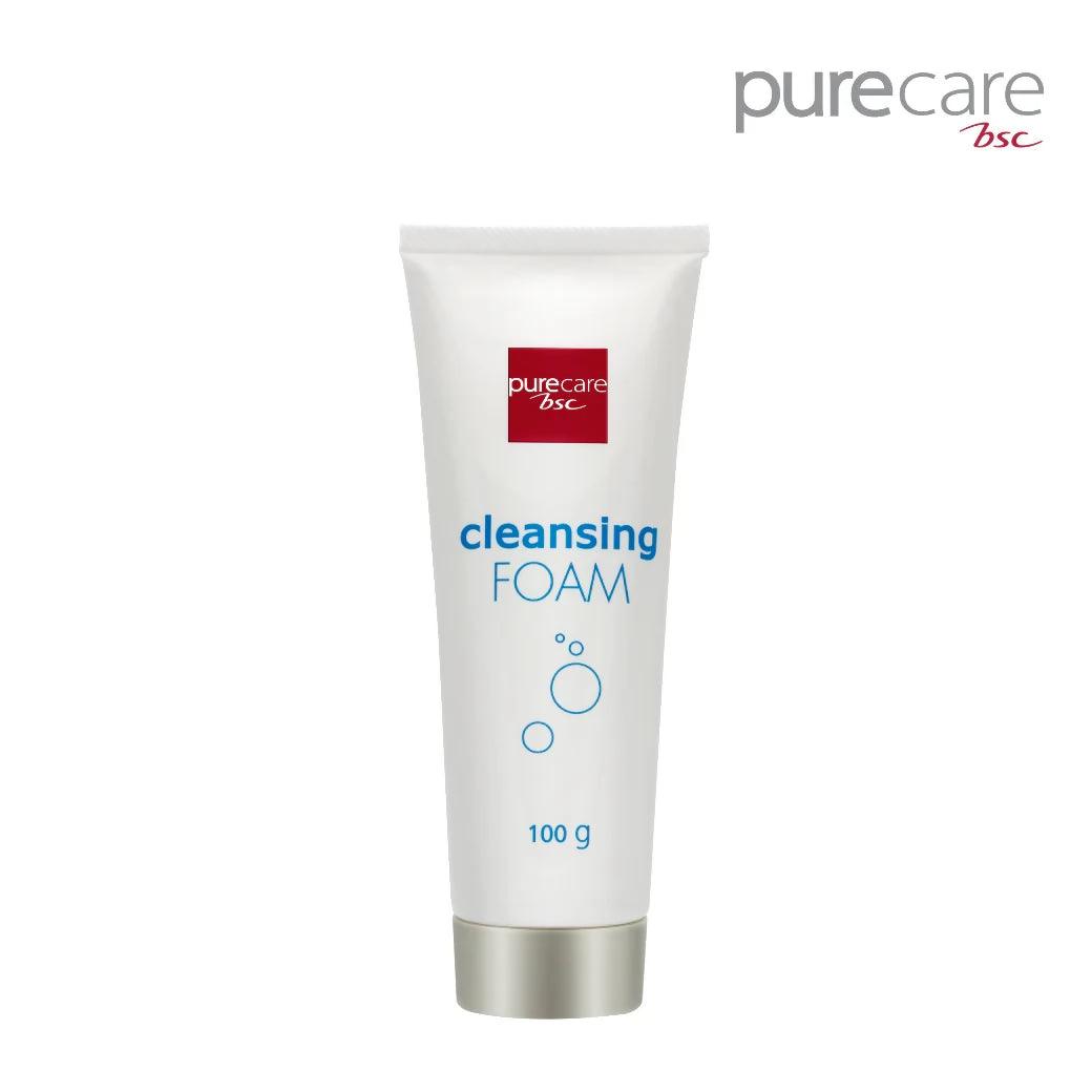 BSC Pure Care (บีเอสซี เพียวแคร์) CLEANSING FOAM โฟมล้างทำความสะอาดผิว 100g. - BigxShow