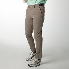 era-won กางเกงขายาว เอวยางยืด รุ่น GOLF FABRIC PANTS (065V9) สี Brown