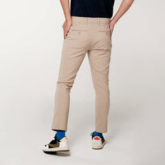 era-won กางเกงขายาว เอวยางยืด รุ่น GOLF FABRIC PANTS (065V8) สี Dark Beige