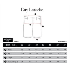 Guy Laroche กางเกงChino ขาสั้น (BSS6300P2) ทรง Slim fit