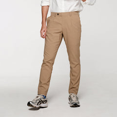 era-won กางเกงขายาว ทรง Cropped pants รุ่น Luxury details สี Beige