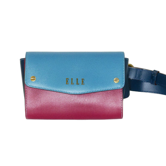 ELLE Bag กระเป๋าผู้หญิง แบบคาดอกคาดเอว ลายขนม้า VINTAGE STYLE EWH581