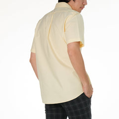 era-won เสื้อเชิ้ต รุ่น Oxford Short-Sleeved Shirt Wisdom สี YELLOW LONDON