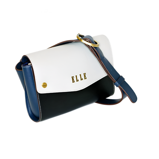 ELLE Bag กระเป๋าผู้หญิง แบบคาดอกคาดเอว ลายขนม้า VINTAGE STYLE EWH581