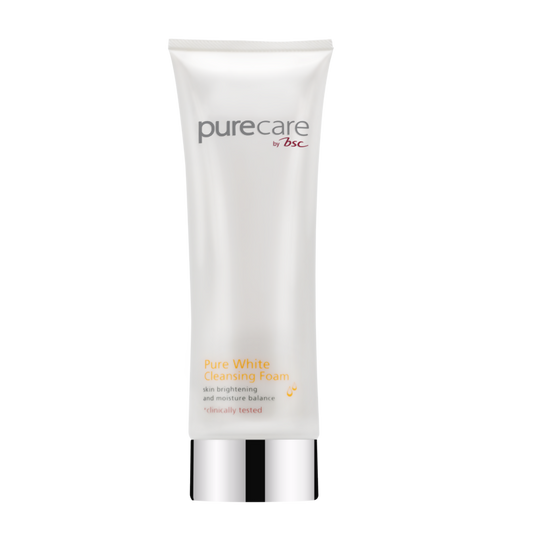 BSC Pure Care (บีเอสซี เพียวแคร์) Nano Active White Cleansing Foam 120G