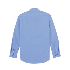 Guy Laroche เสื้อเชิ้ต คอจีน สีพื้น ปักโลโก้ (BAB6201P2)