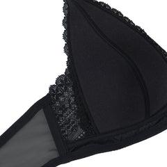 BSC Lingerie ชุดชั้นในลูกไม้เซ๊กซี่ รูปแบบ Wireless Bra แบบเต้าทรงสามเหลี่ยม - BB3333