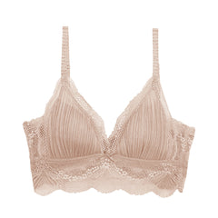 BSC Lingerie ชุดชั้นในเซีกซี่ลูกไม้ รุปเเบบ NONWIRE BRA ไม่มีโครง - BB3387