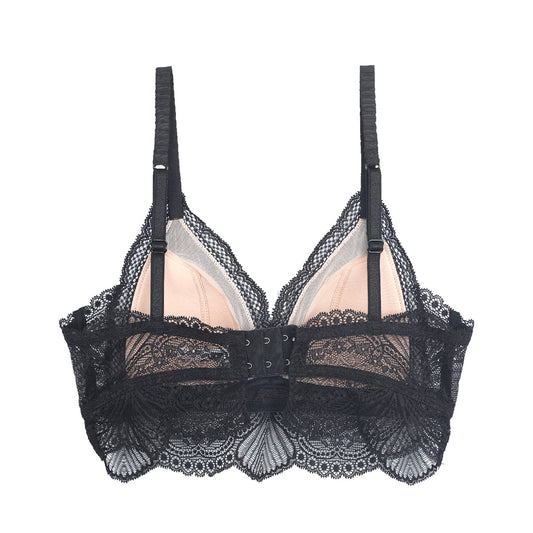 BSC Lingerie ชุดชั้นในเซีกซี่ลูกไม้ รุปเเบบ NONWIRE BRA ไม่มีโครง - BB3387