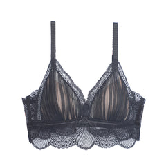 BSC Lingerie ชุดชั้นในเซีกซี่ลูกไม้ รุปเเบบ NONWIRE BRA ไม่มีโครง - BB3387