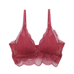 BSC Lingerie ชุดชั้นในเซีกซี่ลูกไม้ รุปเเบบ NONWIRE BRA ไม่มีโครง - BB3387