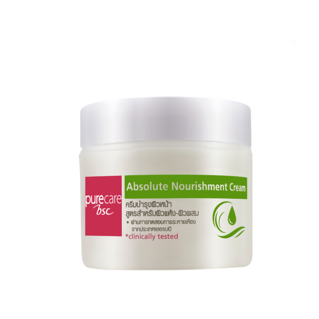 BSC Pure Care (บีเอสซี เพียวแคร์) ABSOLUTE NOURISHMENT CREAM 30g.