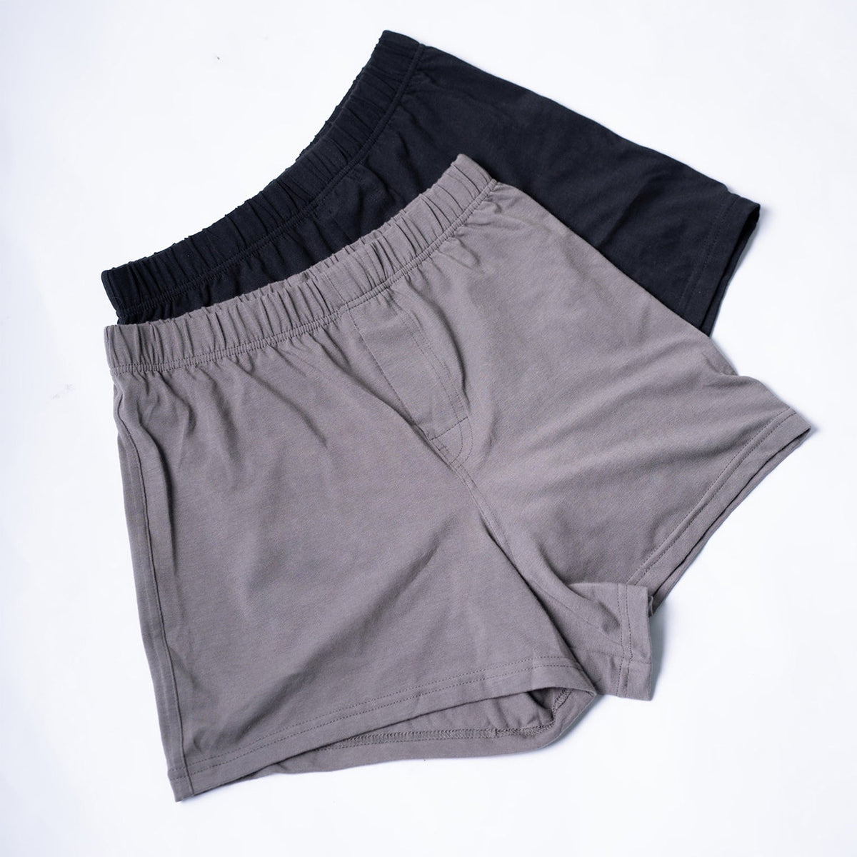 era-won ชุดชั้นในชาย Anti-Bacteria Underwears Boxer 2 ชิ้น สี Black & Grey