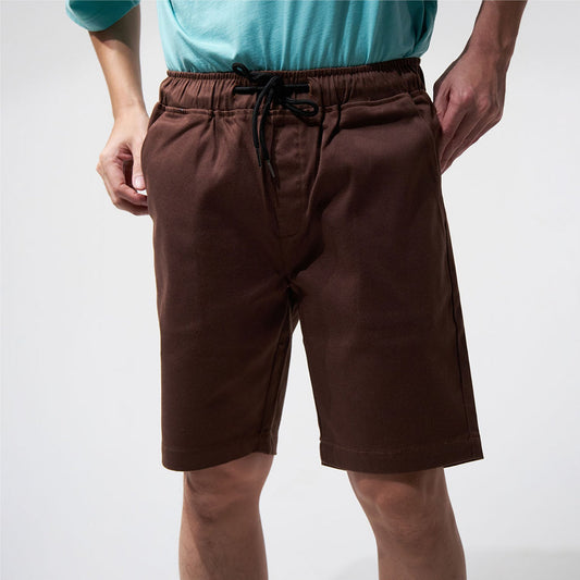 era-won กางเกงขาสั้น รุ่น Shorts Drawstring สี Brown Swimmer