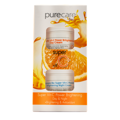 BSC Pure Care (บีเอสซี เพียวแคร์) VIT C POWER DAY&NIGHT SET 40ml.