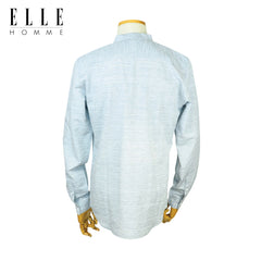 ELLE HOME เสื้อเชิ้ตคอจีนแขนยาว