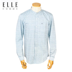 ELLE HOME เสื้อเชิ้ตคอจีนแขนยาว