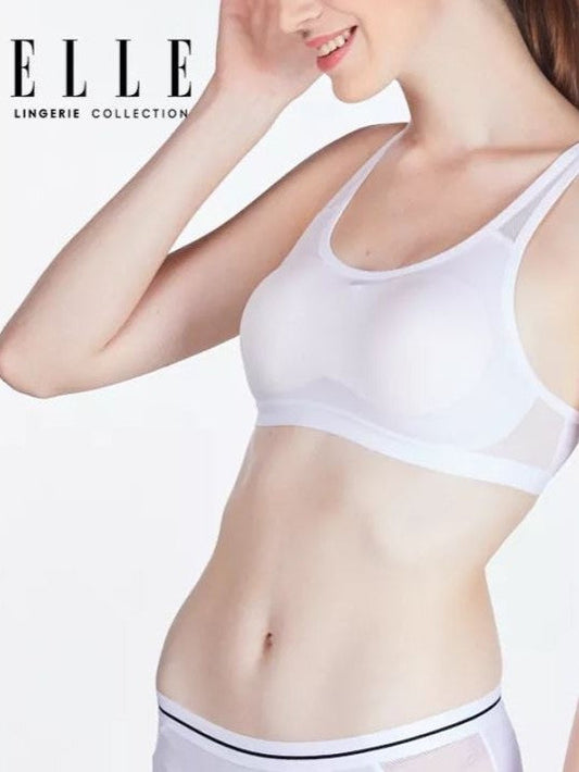 ELLE Lingerie SPORTBRA สปอร์ตบราแบบสวมหัวดีไซน์หลังไขว้