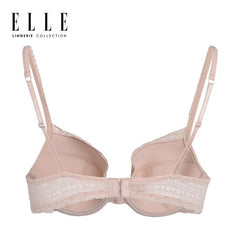 Elle Lingerie Moulded Bra บรามีโครง แต่งลูกไม้ - LB7533