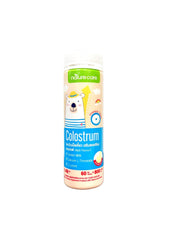 BSC Nature Care Colostrum โคลอสตรุ้ม วิตามินเม็ดเคี้ยว รสมอลต์ เสริมแคลเซียม ให้ลูกแข็งแรง 1ขวด/60เม็ด