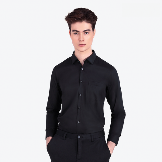 ARROW EASY CARE SHIRT -ดูแลรักษาง่าย สวมใส่สบาย- เสื้อเชิ้ตทำงานแขนยาว ทรง SLIM FIT