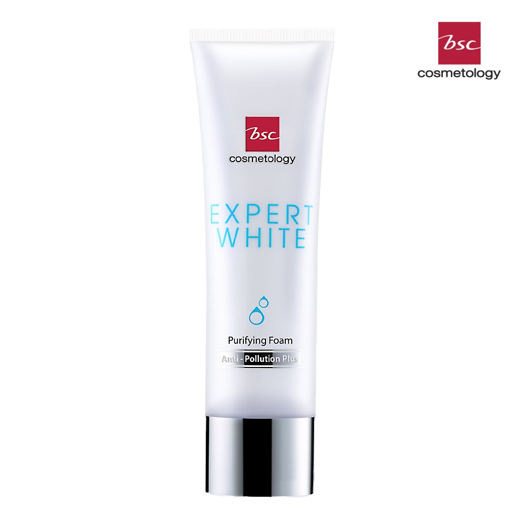 BSC EXPERT WHITE PURIFYING FOAM ANTI – POLLUTION PLUSบีเอสซี เอ็กซ์เปิร์ท ไวท์ เพียวริไฟย์อิ้ง โฟม แอนติ - โพลลูชั่น พลัส