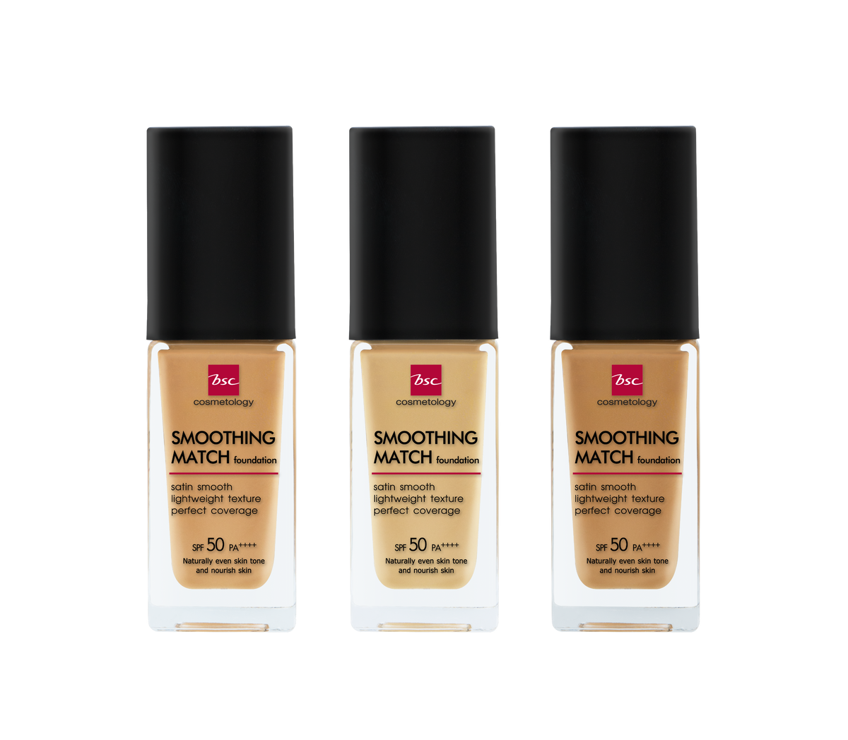 BSC Cosmetology Smoothing Match Foundation 1 แถม 1