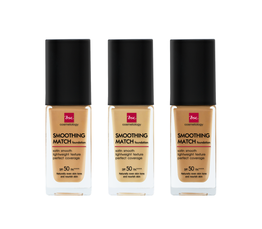 BSC Cosmetology Smoothing Match Foundation 1 แถม 1