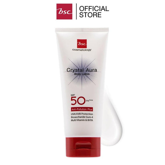 BSC Cosmetology CRYSTAL AURA BODY LOTION SPF 50PA++++ (1แถม1) - BigxShow